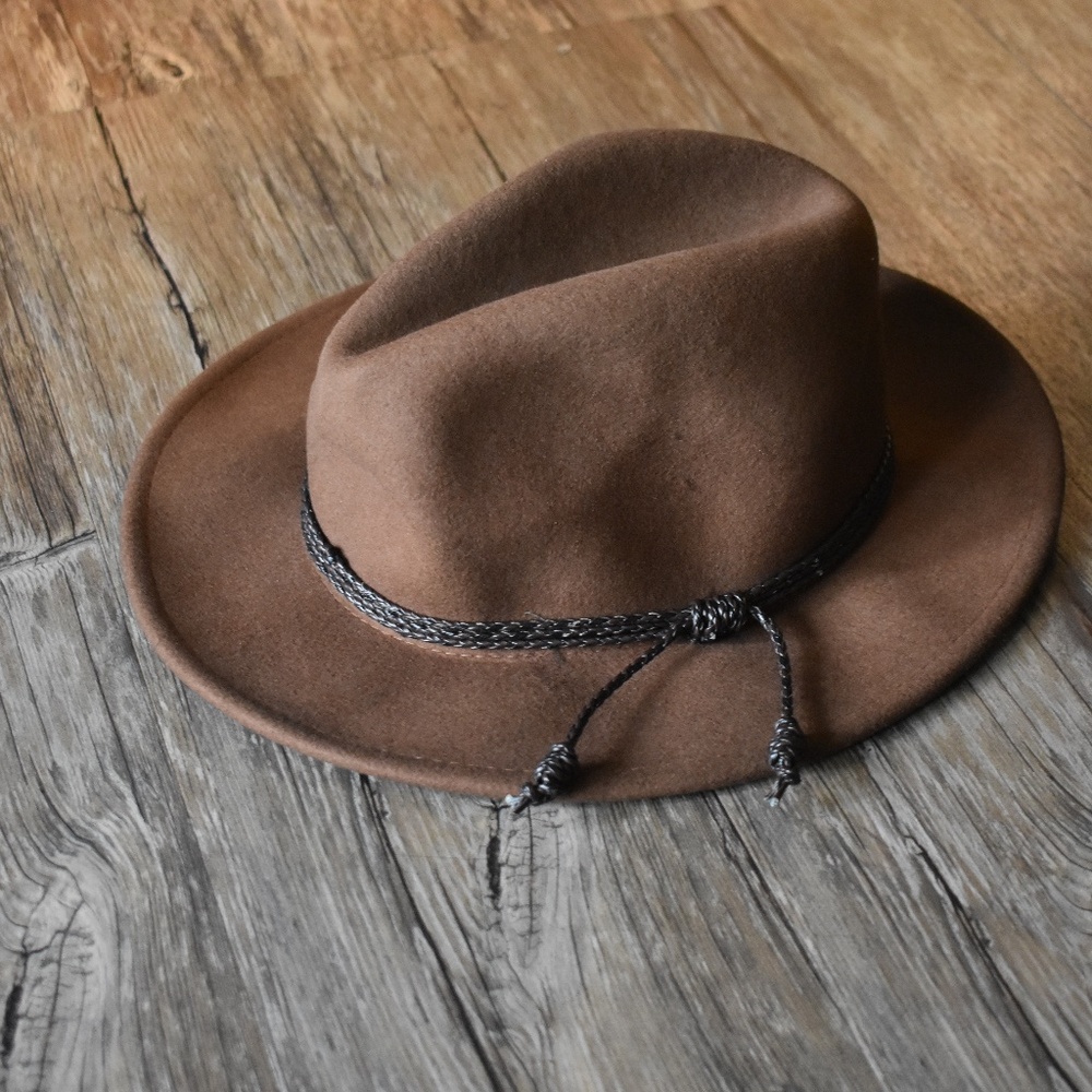 Brown Fedora Hat